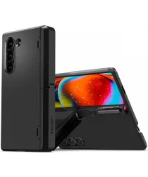 Spigen Tough Armor Pro Samsung Galaxy Z Fold 6 Hoesje Back Cover Zwart