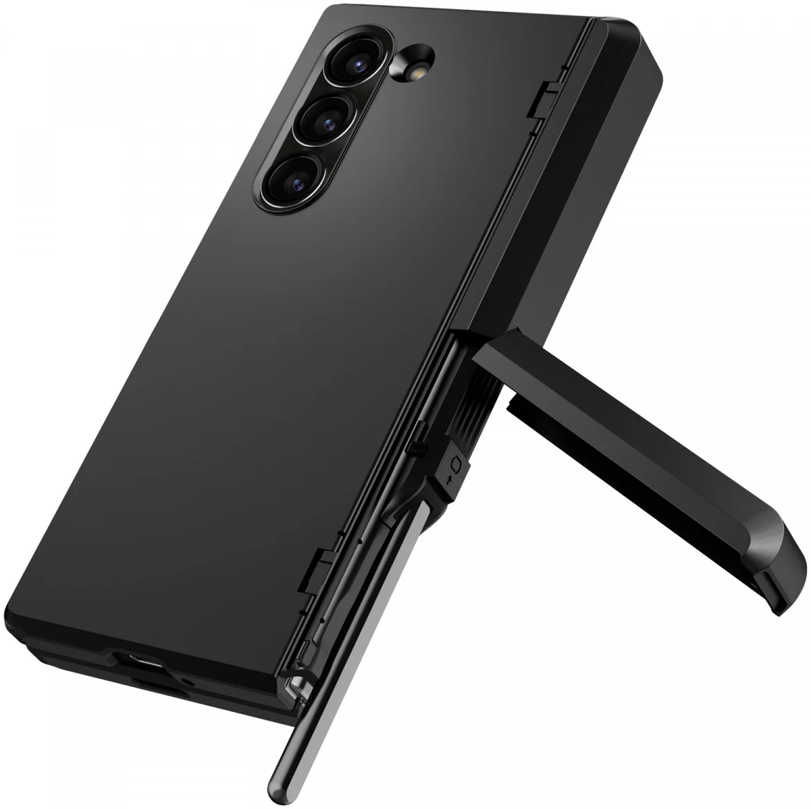 Spigen Tough Armor Pro Samsung Galaxy Z Fold 6 Hoesje Back Cover Zwart afbeelding 10