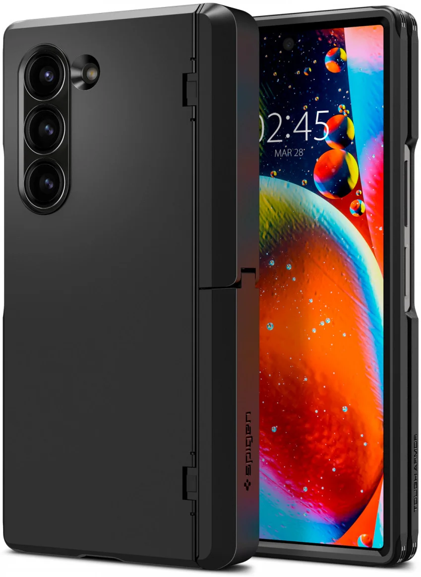 Spigen Tough Armor Pro Samsung Galaxy Z Fold 6 Hoesje Back Cover Zwart afbeelding 13