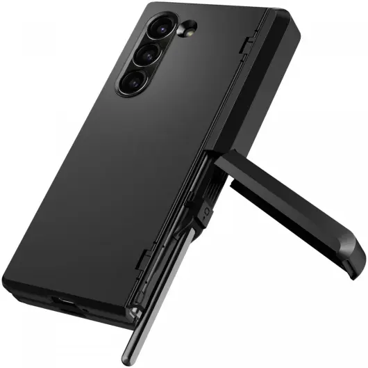 Spigen Tough Armor Pro Samsung Galaxy Z Fold 6 Hoesje Back Cover Zwart afbeelding 10