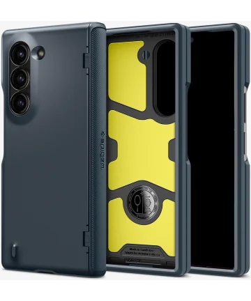 Spigen Slim Armor Pro Samsung Galaxy Z Fold 6 Hoesje Metal Slate Hoesjes