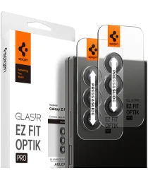 Spigen EZ Fit Optik Pro Samsung Z Fold 6 Camera Lens Protector Zwart (2-Pack)