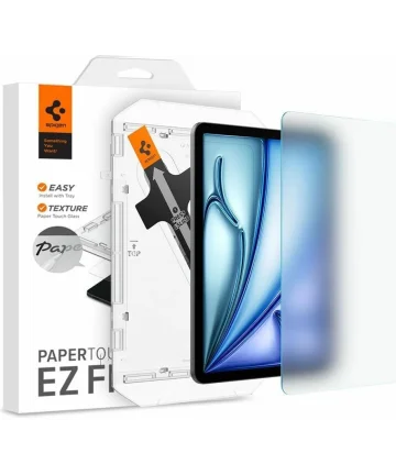 Spigen Paper Touch Apple iPad Air 11 (2024) Screen Protector met Montageframe Screen Protectors