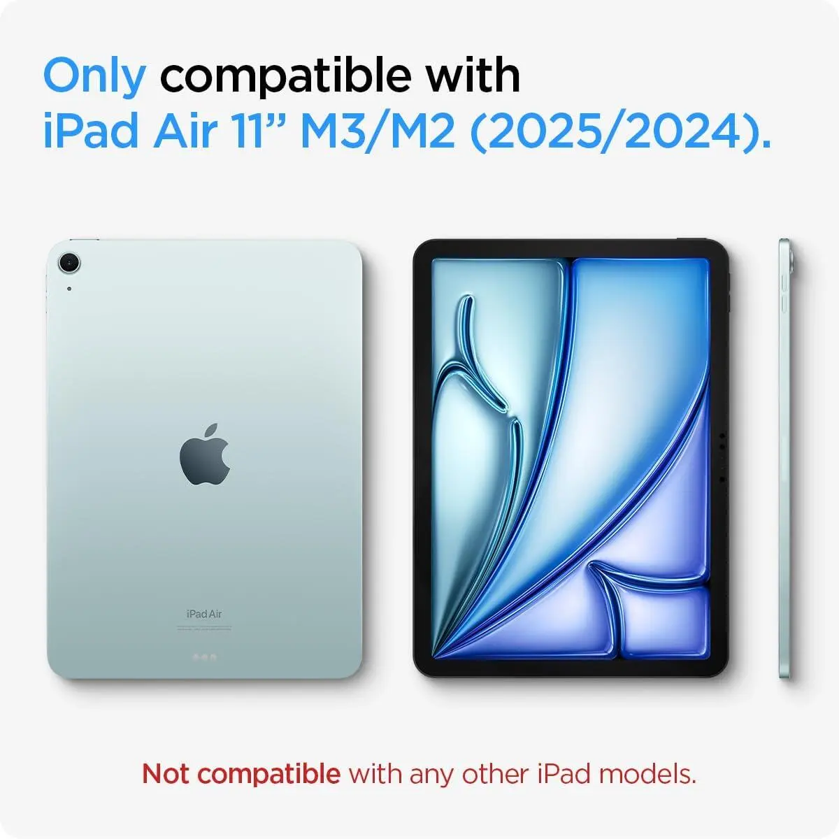 Spigen Paper Touch Apple iPad Air 11 (24/25) Screen Protector met Montageframe afbeelding 3