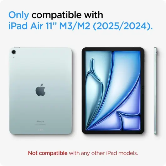 Spigen Paper Touch Apple iPad Air 11 (24/25) Screen Protector met Montageframe afbeelding 3