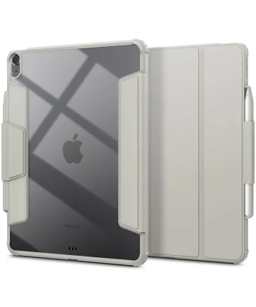 Spigen Air Skin Pro Apple iPad Air 13 (2024) Hoes Book Case Grijs Hoesjes