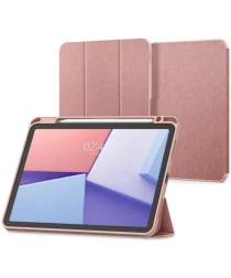 Spigen Urban Fit Apple iPad Air 13 (2024) Hoes Book Case Roze