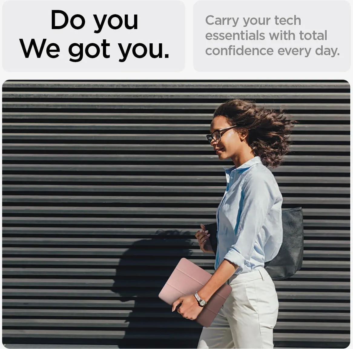Spigen Urban Fit Apple iPad Air 13 (24/25) Hoes Book Case Roze afbeelding 7