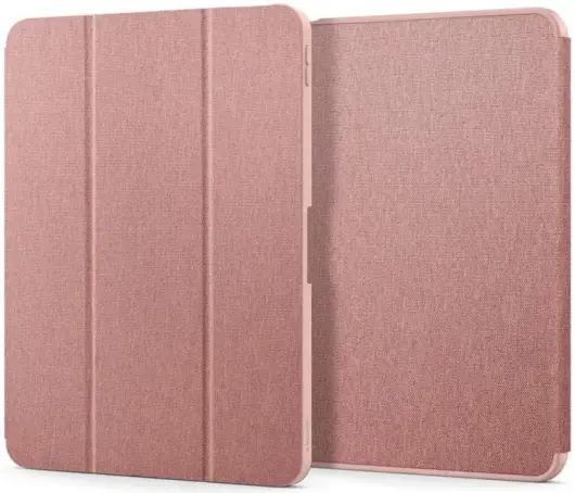 Spigen Urban Fit Apple iPad Air 13 (24/25) Hoes Book Case Roze afbeelding 2