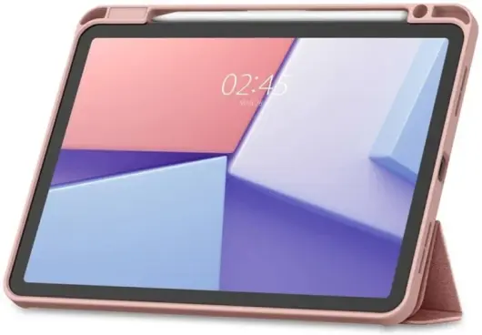 Spigen Urban Fit Apple iPad Air 13 (24/25) Hoes Book Case Roze afbeelding 13