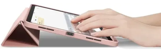 Spigen Urban Fit Apple iPad Air 13 (24/25) Hoes Book Case Roze afbeelding 15