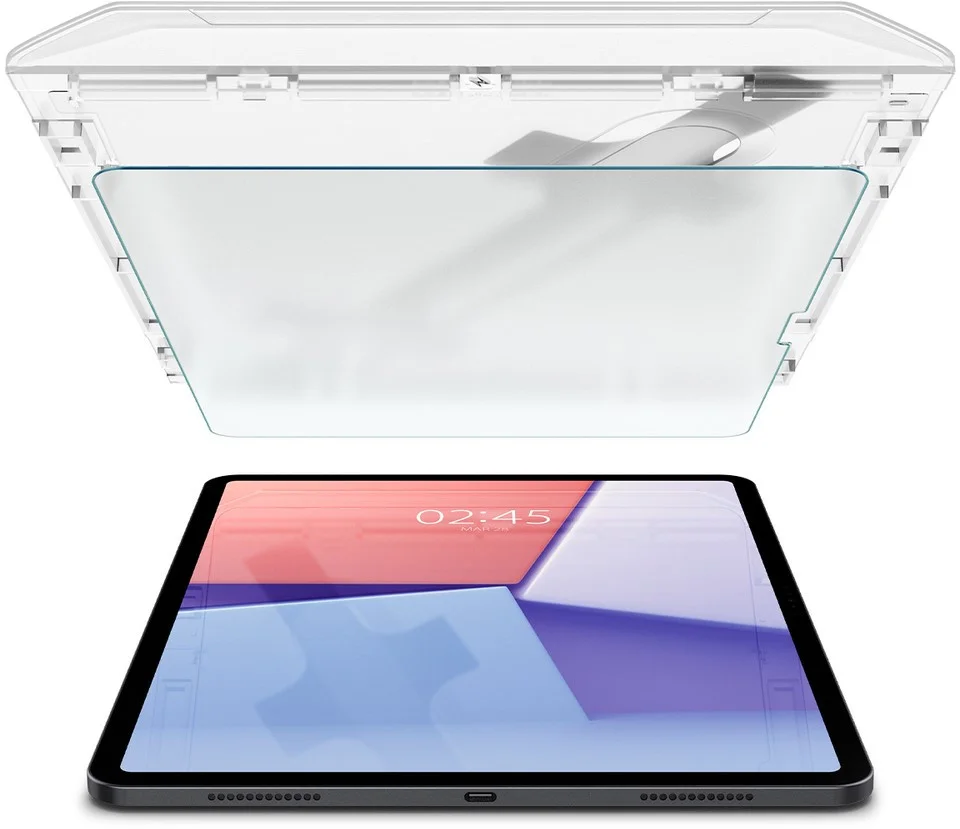 Spigen Paper Touch Apple iPad Air 13 (24/25) Screen Protector met Montageframe afbeelding 9