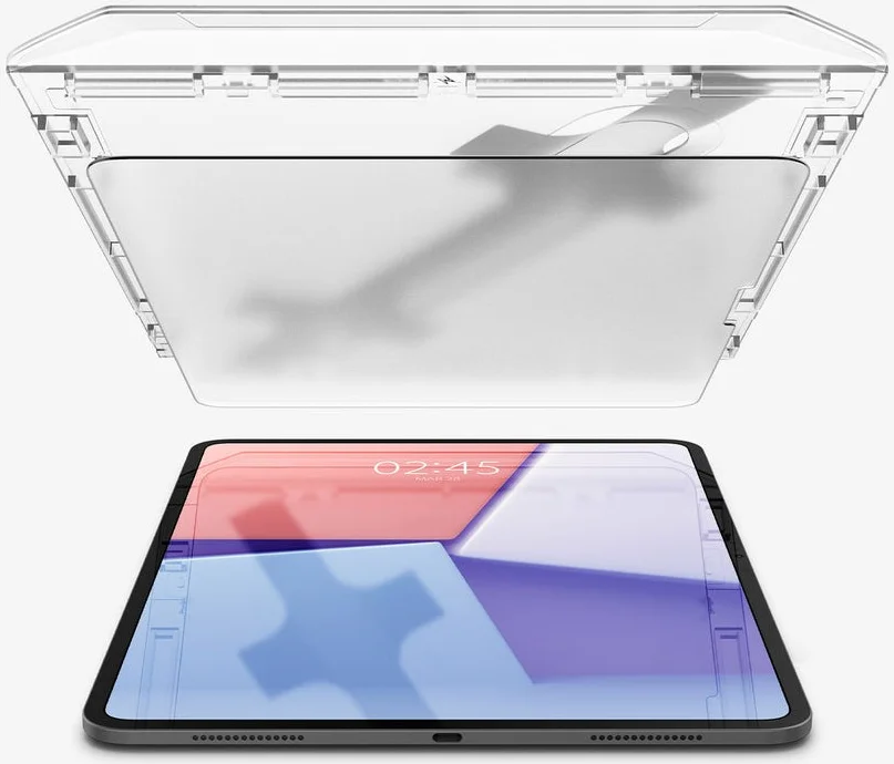 Spigen Paper Touch Apple iPad Pro 13 (2024) Screen Protector met Montageframe afbeelding 9