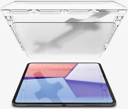 Spigen Paper Touch Apple iPad Pro 13 (2024) Screen Protector met Montageframe afbeelding 9