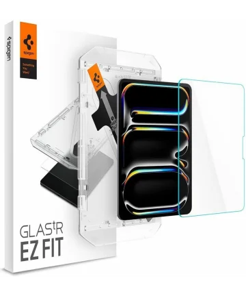 Spigen EZ Fit GLAS.tR Apple iPad Pro 11 (2024) Screen Protector 1-Pack Screen Protectors