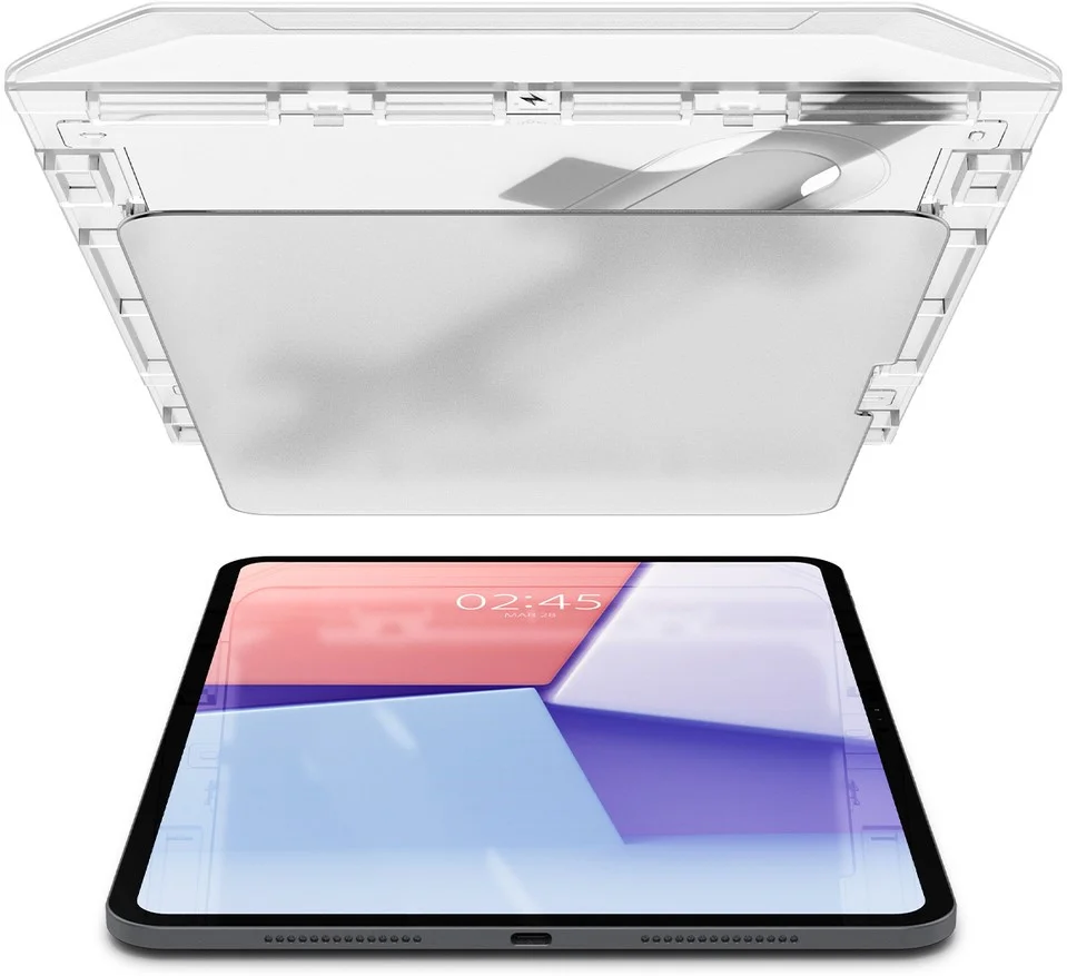 Spigen Paper Touch Apple iPad Pro 11 (2024) Screen Protector met Montageframe afbeelding 9