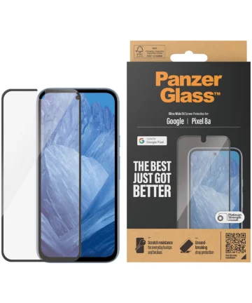 PanzerGlass Ultra-Wide Google Pixel 8a Screen Protector Screen Protectors