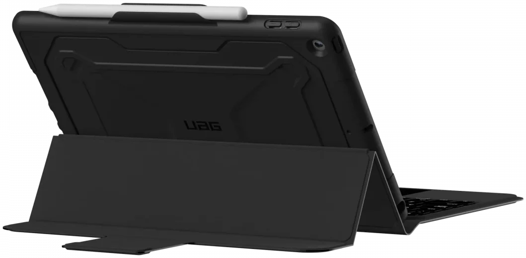 Urban Armor Gear iPad 10.2 (2021/2020/2019) Toetsenbord Hoes met Trackpad Zwart afbeelding 8