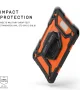 UAG Plasma iPad 10.2 (2021/2020) Hoes Ingebouwde Screen Protector Zwart Oranje