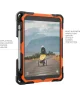 UAG Plasma iPad 10.2 (2021/2020) Hoes Ingebouwde Screen Protector Zwart Oranje