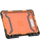 UAG Plasma iPad 10.2 (2021/2020) Hoes Ingebouwde Screen Protector Zwart Oranje