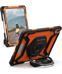 UAG Plasma iPad 10.9 (2022) Hoes met Ingebouwde Screen Protector Zwart Oranje