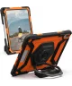 UAG Plasma iPad 10.9 (2022) Hoes met Ingebouwde Screen Protector Zwart Oranje