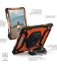 UAG Plasma iPad 10.9 (2022) Hoes met Ingebouwde Screen Protector Zwart Oranje