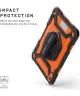 UAG Plasma iPad 10.9 (2022) Hoes met Ingebouwde Screen Protector Zwart Oranje