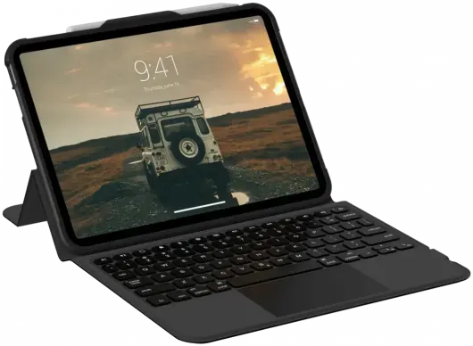 UAG Apple iPad 11 (2025) / 10.9 (2022) Toetsenbord Hoes met Trackpad Zwart afbeelding 6