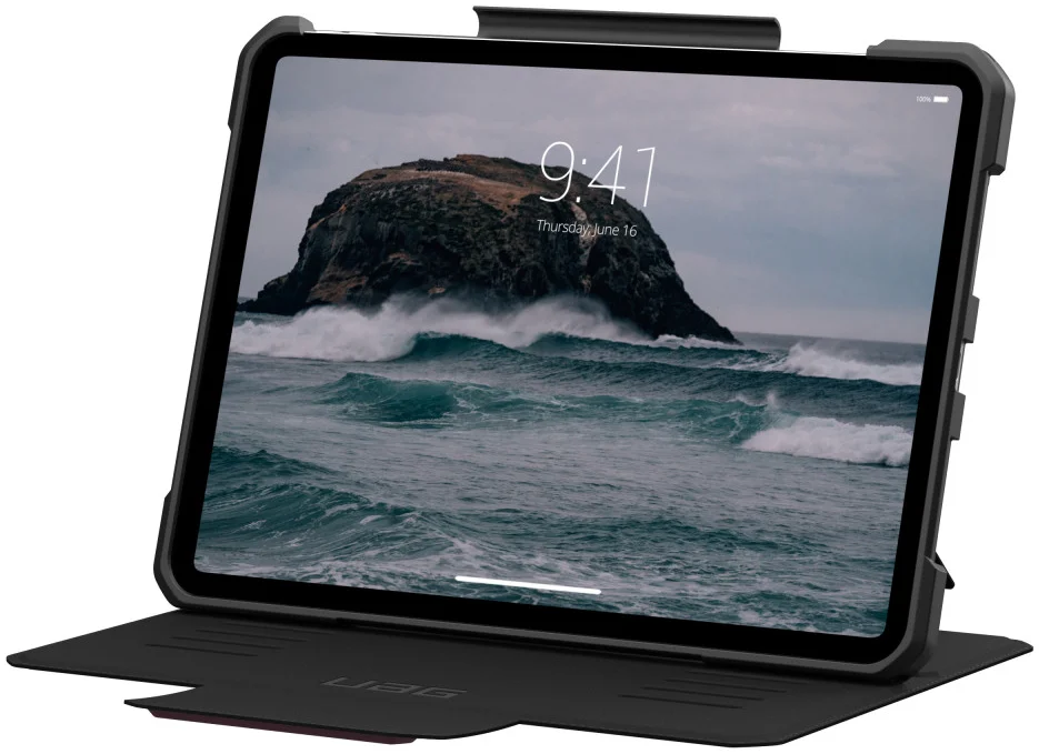 Urban Armor Gear Metropolis SE Apple iPad Pro 11 (2024) Hoes Book Case Rood afbeelding 11