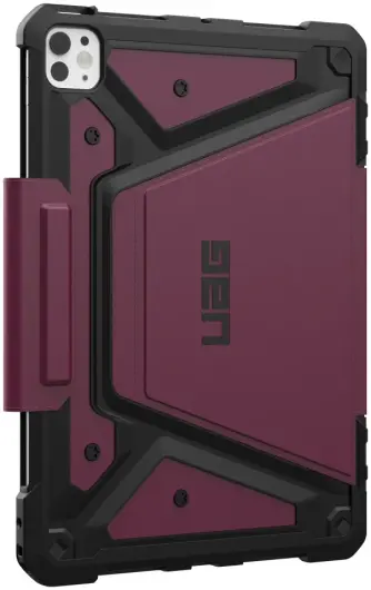 Urban Armor Gear Metropolis SE Apple iPad Pro 11 (2024) Hoes Book Case Rood afbeelding 2