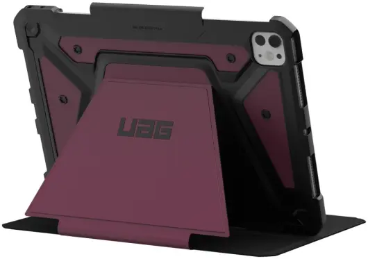 Urban Armor Gear Metropolis SE Apple iPad Pro 11 (2024) Hoes Book Case Rood afbeelding 3