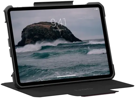 Urban Armor Gear Metropolis SE Apple iPad Pro 11 (2024) Hoes Book Case Rood afbeelding 4