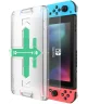 Rosso Nintendo Switch Tempered Glass Screen Protector met Installatietray