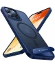 TORRAS UPro Pstand MagSafe iPhone 15 Pro Hoesje Kickstand Blauw