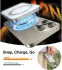 TORRAS Magnetische MagSafe Powerbank 5.000 mAh met 360° Standaard 15W Wit afbeelding 4