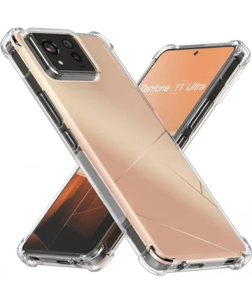 Asus Zenfone 11 Ultra Hoesje Schokbestendig TPU Back Cover Transparant Hoesjes