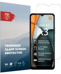 Rosso Xiaomi Redmi A3 9H Tempered Glass Screen Protector