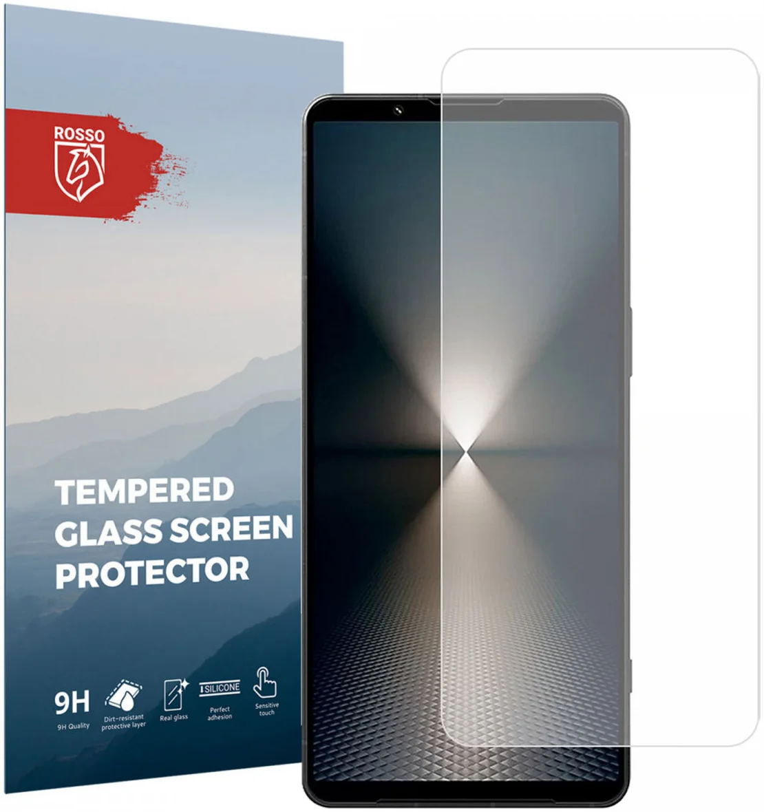 Rosso Sony Xperia 1 VI 9H Tempered Glass Screen Protector afbeelding 1