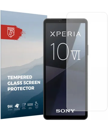 Rosso Sony Xperia 10 VI 9H Tempered Glass Screen Protector Screen Protectors