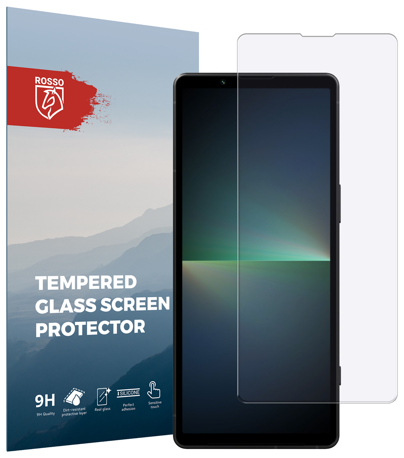 Rosso Sony Xperia 5 VI 9H Tempered Glass Screen Protector afbeelding 1