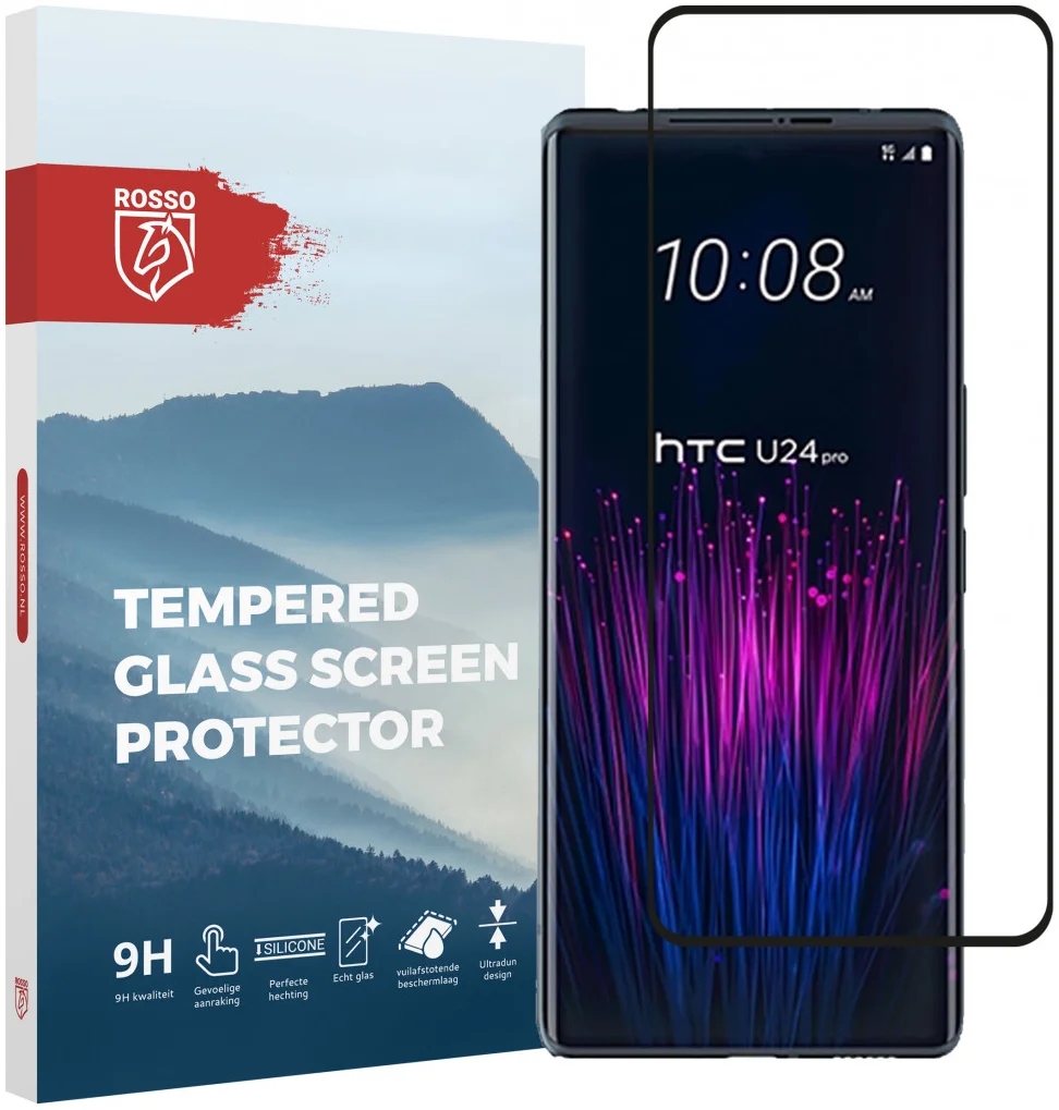 Rosso HTC U24 Pro 9H Tempered Glass Screen Protector afbeelding 1