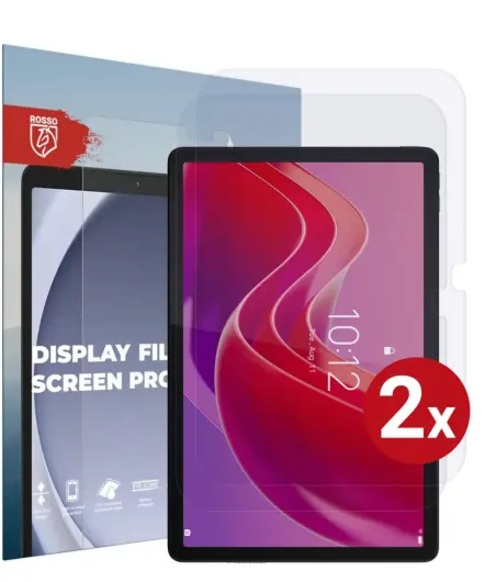 Rosso Lenovo Tab M11 Screen Protector Ultra Clear Folie Duo Pack afbeelding 1