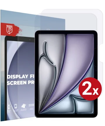 Rosso Apple iPad Air 11 (2024) Screen Protector Ultra Clear Folie Duo Pack Screen Protectors