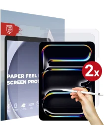 Rosso Apple iPad Pro 11 (2024) Screen Protector Paper Feel Folie Duo Pack