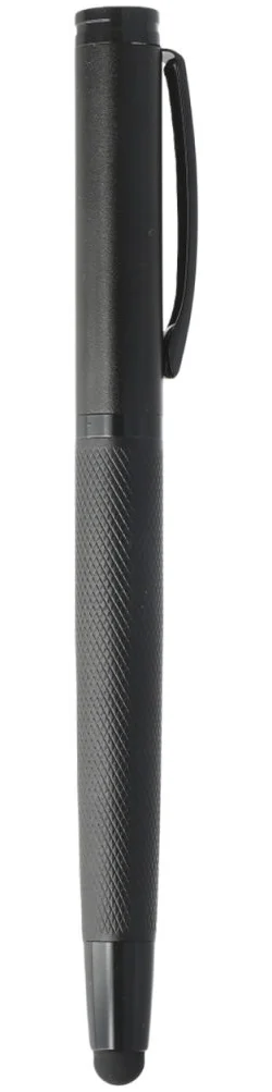 4Smarts 2in1 ErgoRib Stylus Pen Zwart afbeelding 2