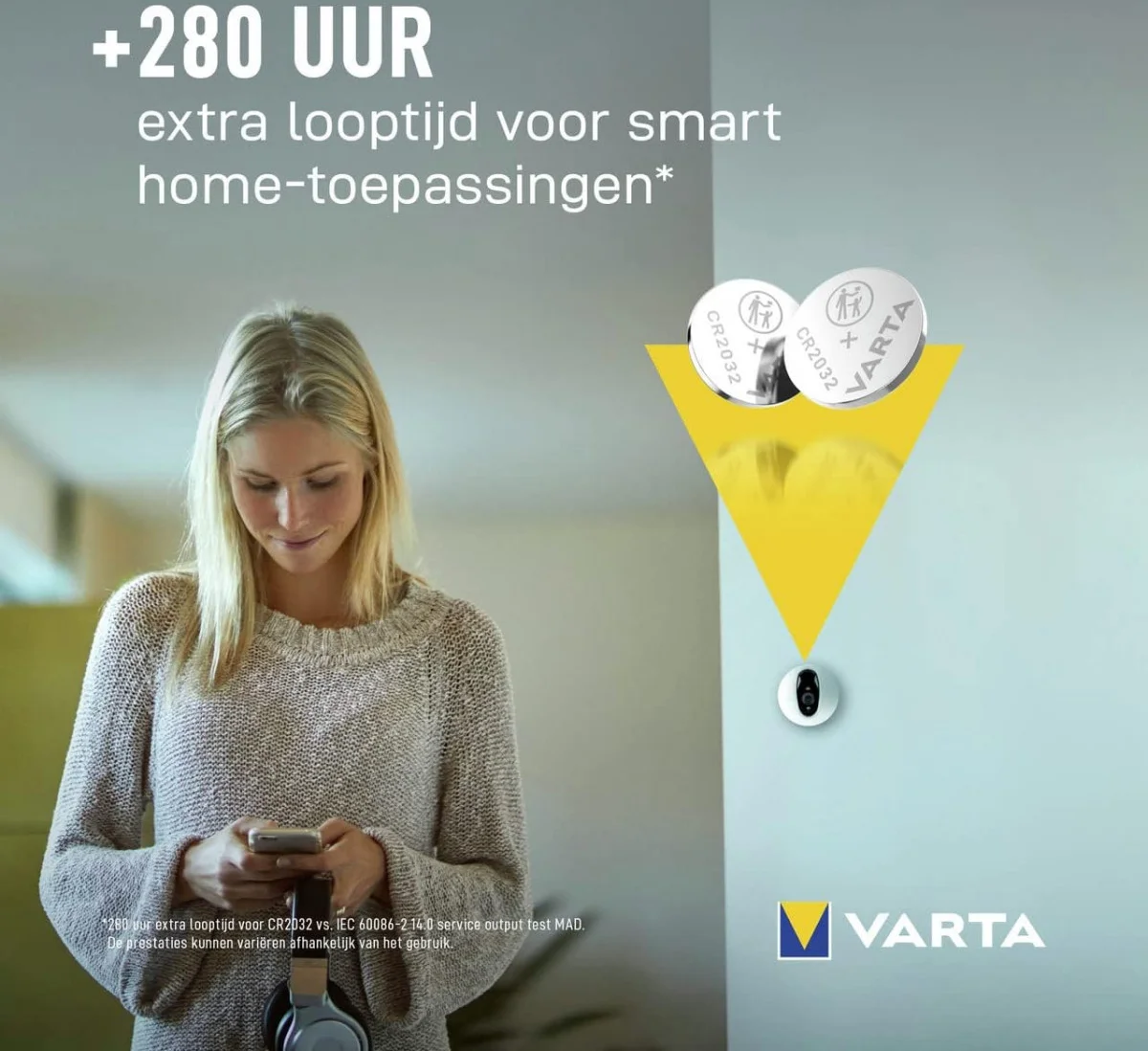 Varta CR2032 Lithium Knoopcelbatterij Apple AirTag 220mh / 3V (2-Pack) afbeelding 7