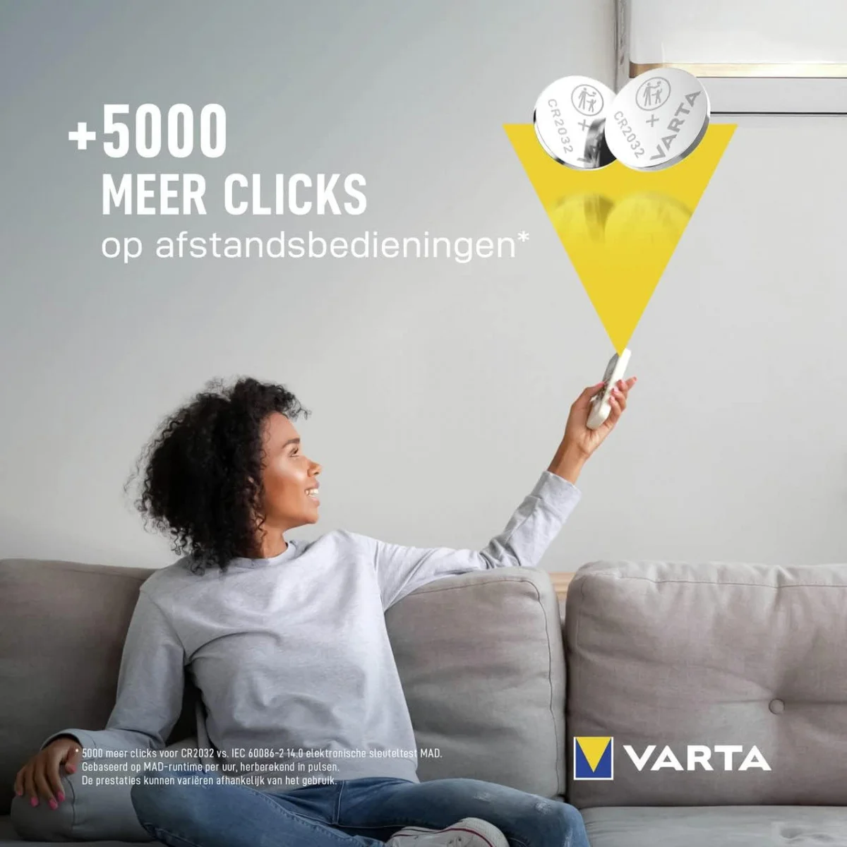 Varta CR2032 Lithium Knoopcelbatterij Apple AirTag 220mh / 3V (2-Pack) afbeelding 8