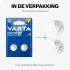 Varta CR2032 Lithium Knoopcelbatterij Apple AirTag 220mh / 3V (2-Pack) afbeelding 3
